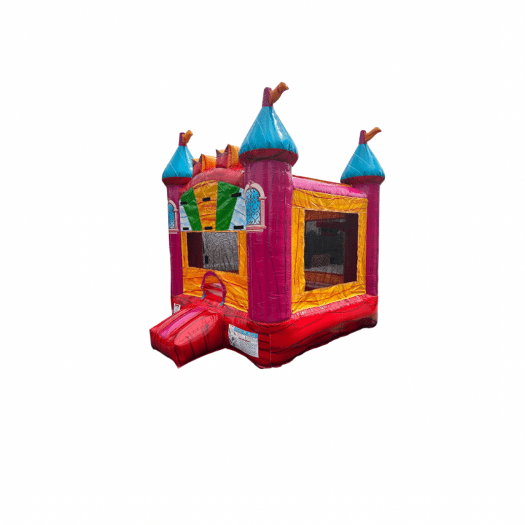 Princess peach bounce house 10x10